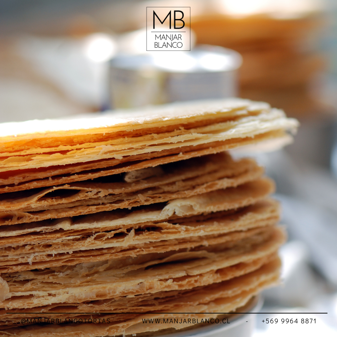 Torta MilHojas Manjar