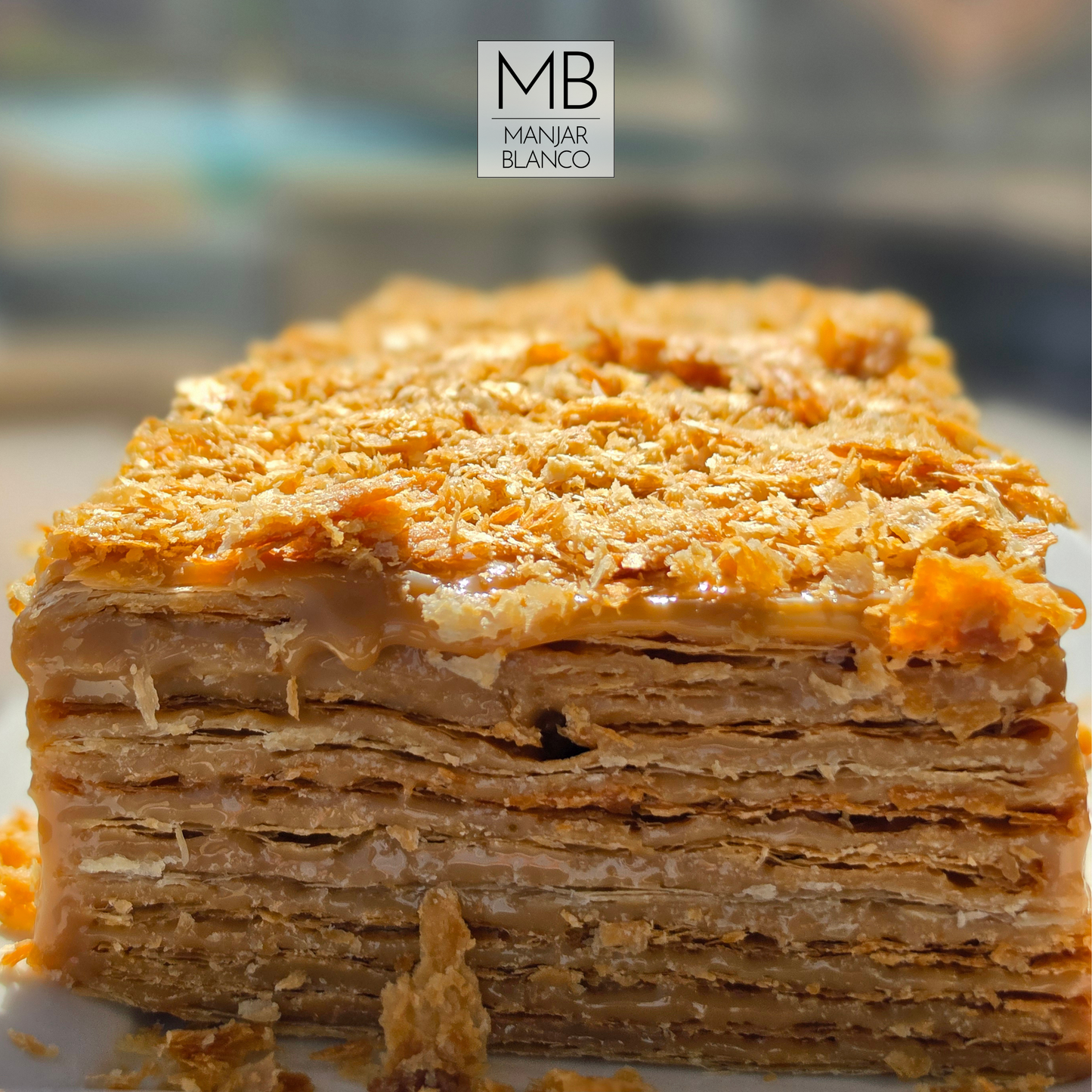 Torta MilHojas Manjar