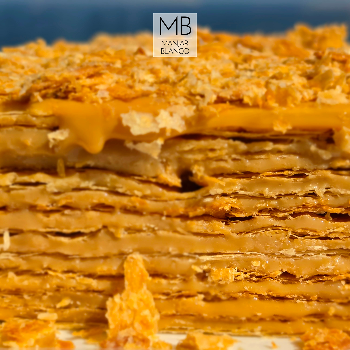 Torta MilHojas Manjar